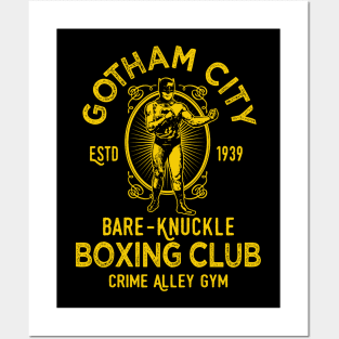 Comic hero Bare-Knuckle Boxing club Posters and Art